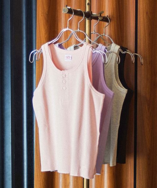 FAITH MILLS)THERMAL TANK（タンクトップ）｜ROSE BUD（ローズバッド