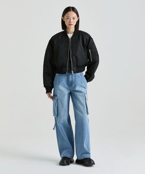 MUSINSA STANDARD WOMAN（ムシンサスタンダードウーマン）の「ウィメンズワッフルスリムクルーネック長袖Tシャツ[アイボリー]（Tシャツ/カットソー・レディース・その他・X-SMALL/SMALL/MEDIUM/LARGE）」の5枚目の写真