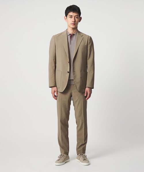 UNITED ARROWS(ユナイテッドアローズ)の「ポリエステル T&T 2ボタン テーラードジャケット UA COZY ウォッシャブル ヨコストレッチ(テーラードジャケット・メンズ・ネイビー/ベージュ・L/S/M/XXL/XL/XXXL)」の9枚目の写真