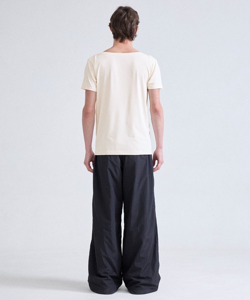 Parts Lab.(パーツラボ)の「【Parts Lab.】Lab Gear Cool Functional Inner Short-sleeve T-Shirt / ラボギアクール機能性インナー半袖Tシャツ(接触冷感・吸水速乾・UVカット・遮熱)(Tシャツ/カットソー・メンズ・ブラック/ホワイト・M/L/S)」の19枚目の写真