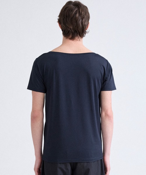 Parts Lab.(パーツラボ)の「【Parts Lab.】Lab Gear Cool Functional Inner Short-sleeve T-Shirt / ラボギアクール機能性インナー半袖Tシャツ(接触冷感・吸水速乾・UVカット・遮熱)(Tシャツ/カットソー・メンズ・ブラック/ホワイト・M/L/S)」の21枚目の写真