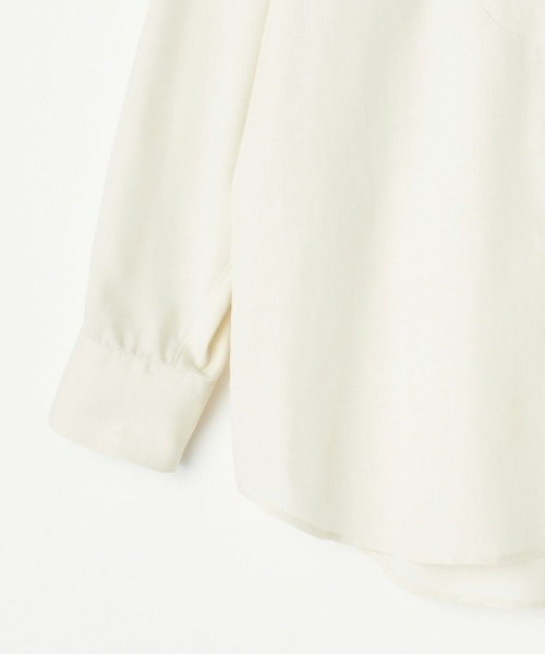 BRITISH MADE（ブリティッシュメイド）の「スカーフ付きクラシカルボザムシャツ(WOMEN)（シャツ/ブラウス・レディース・ホワイト・36/38）」の7枚目の写真