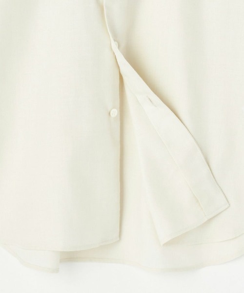 BRITISH MADE（ブリティッシュメイド）の「スカーフ付きクラシカルボザムシャツ(WOMEN)（シャツ/ブラウス・レディース・ホワイト・36/38）」の8枚目の写真