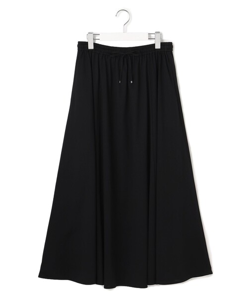 23区(ニジュウサンク)の「シルキータッチ カットソー スカート(スカート・レディース・カーキ系/ブラック系/グレー系/ベージュ系/ネイビー系・38)」の2枚目の写真