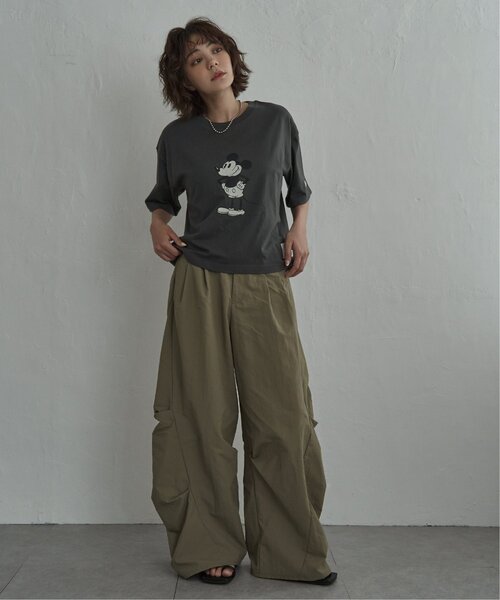notch.(ノッチ)の「タックバレルパンツ(カーゴパンツ・レディース・オリーブ/ブラック/ブラウン・M)」の21枚目の写真