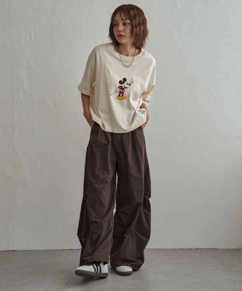 notch.（ノッチ）の「タックバレルパンツ（カーゴパンツ・レディース・オリーブ/ブラック/ブラウン・M）」の20枚目の写真
