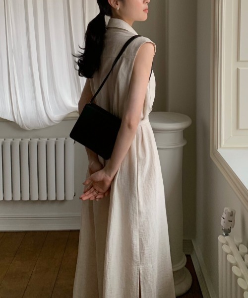 FAVORITO(ファヴォリート)の「シャツワンピース(シャツワンピース・レディース・ベージュ/ネイビー/ブラウン・F)」の16枚目の写真