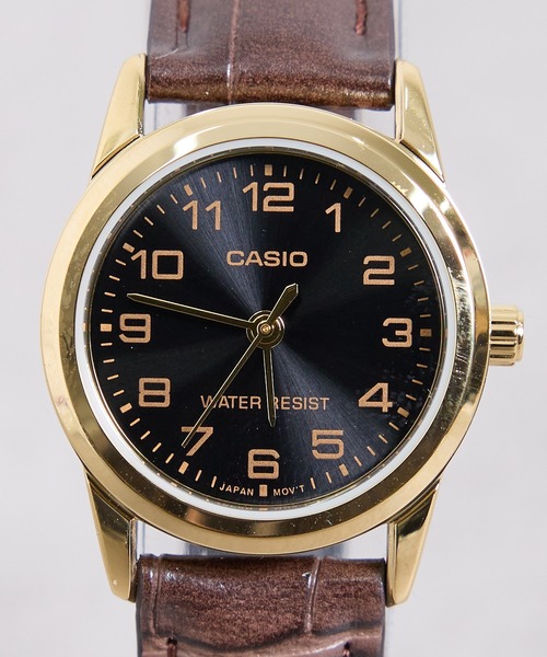 CASIO(カシオ)の「CASIO :カシオ 海外モデル LTP-V001GL シンプルラウンド ゴールドケース アラビア文字盤(アナログ腕時計・レディース・ゴールド系2/ゴールド系/ゴールド系1・FREE)」の17枚目の写真