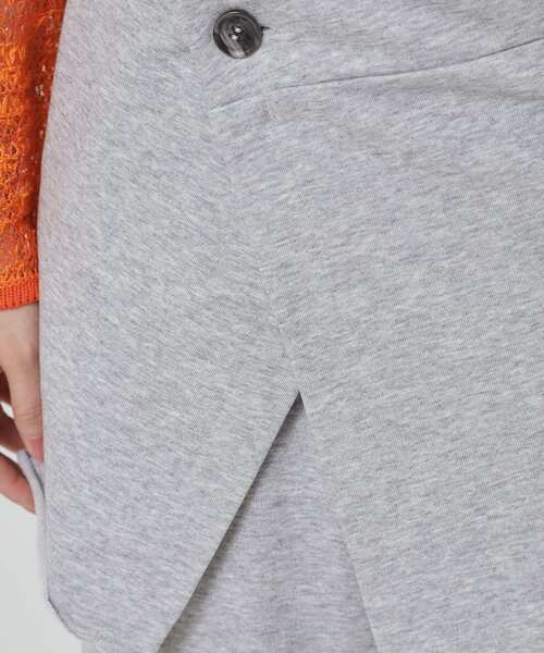 ALL NEW MART(オールニューマート)の「レイヤードスウェットパンツ(その他パンツ・レディース・ネイビー/ライトグレー・00)」の8枚目の写真