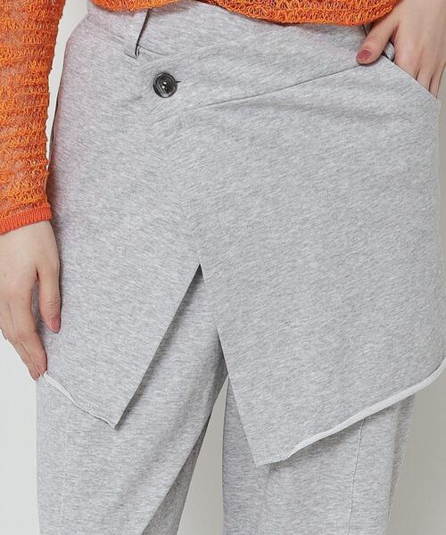 ALL NEW MART(オールニューマート)の「レイヤードスウェットパンツ(その他パンツ・レディース・ネイビー/ライトグレー・00)」の10枚目の写真