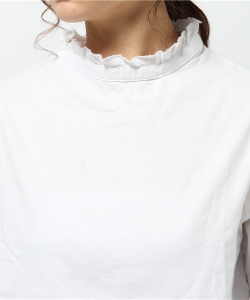 Kastane（カスタネ）の「スタンドBL（シャツ/ブラウス・レディース・ホワイト・FREE）」の8枚目の写真