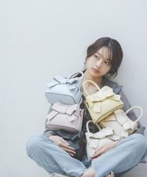 PROPORTION BODY DRESSING（プロポーションボディドレッシング）の「【追加生産決定】フロントリボンバックミニ / 1216281600（ショルダーバッグ）」