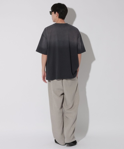 LAKOLE(ラコレ)の「フットボール加工T / 669289(Tシャツ/カットソー・メンズ・ブラック/グレー/パープル・MEDIUM/LARGE)」の7枚目の写真