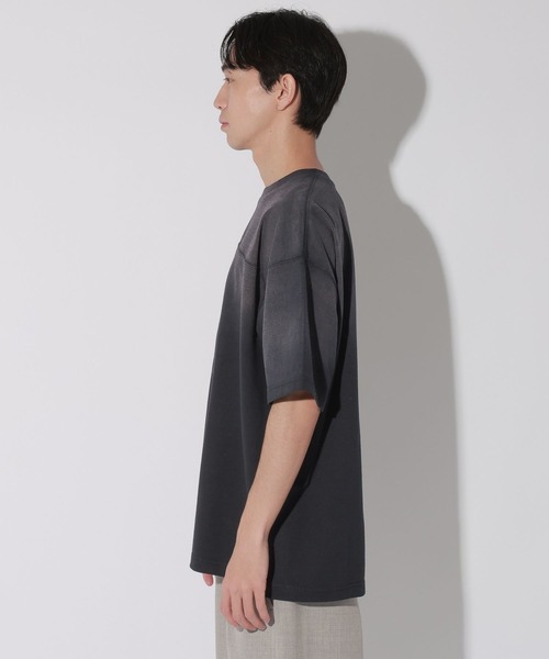 LAKOLE(ラコレ)の「フットボール加工T / 669289(Tシャツ/カットソー・メンズ・ブラック/グレー/パープル・MEDIUM/LARGE)」の15枚目の写真