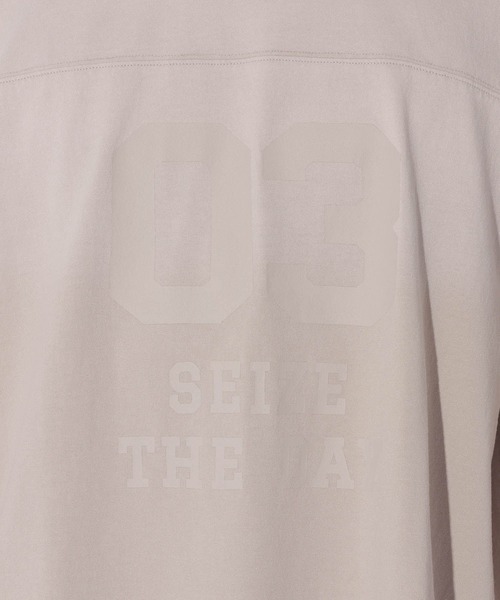 LAKOLE(ラコレ)の「フットボール加工T / 669289(Tシャツ/カットソー・メンズ・ブラック/グレー/パープル・MEDIUM/LARGE)」の21枚目の写真