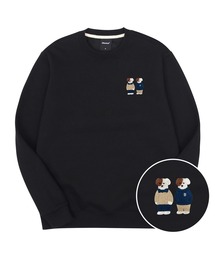 OKSTAR（オクスター）の「ミニミフレンズ ブロドッグ刺繍 特殊裏毛 スウェット（スウェット）」