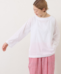 JOURNAL STANDARD LUXE | 【ARMEN 】COTTON BOAT NECK SMOCK(シャツ/ブラウス)