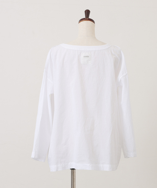 JOURNAL STANDARD LUXE(ジャーナルスタンダード ラックス)の「【ARMEN 】COTTON BOAT NECK SMOCK(シャツ/ブラウス・レディース・ホワイト・2)」の15枚目の写真