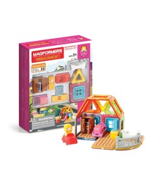 MAGFORMERS（マグフォーマー）の「マグ・フォーマー ファンシールームセット(33ピース あそび方冊子付き)（おもちゃ）」