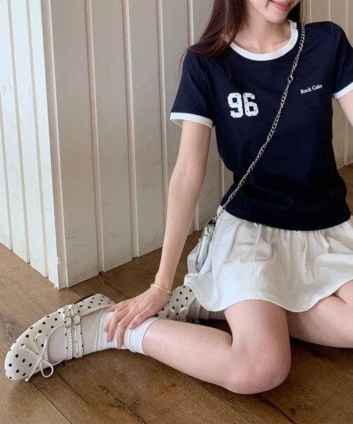 shoes365(シューズスリーシックスファイヴ)の「SHOES 365ドット柄 ダブルストラップ メリージェーン フラット バレエ リボン パンプス(バレエシューズ・レディース・ホワイト/ブラック・23.0cm/23.5cm/24.0cm/24.5cm)」の8枚目の写真