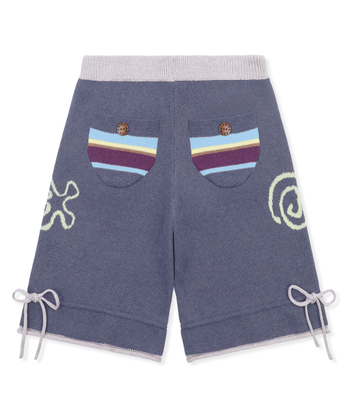RuNaKi'Hu'(ルナキフ)の「WXK036 バブルホシニットショーツ (ネイビー)(その他パンツ・レディース・その他・1/2)」の5枚目の写真