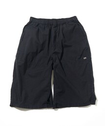 NAUTICA/ノーティカ ワイドシルエット オーバーダイ ダブルニー イージーショーツ/リップストップ