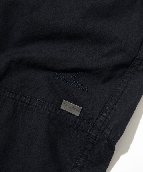NAUTICA(ノーティカ)の「NAUTICA/ノーティカ ワイドシルエット オーバーダイ ダブルニー イージーショーツ/リップストップ(その他パンツ・メンズ・その他13/その他9/ネイビー/チャコールグレー・LARGE/MEDIUM/X-LARGE)」の15枚目の写真