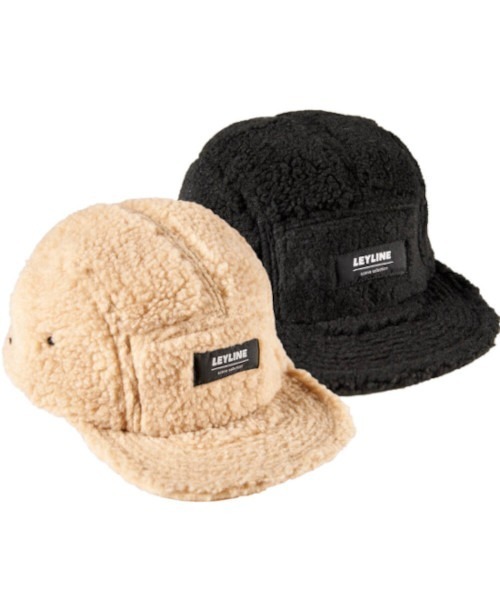 Leyline(レイライン)の「【Leyline】moco boa cap(キャップ・メンズ・ブラック/ベージュ・FREE)」の8枚目の写真