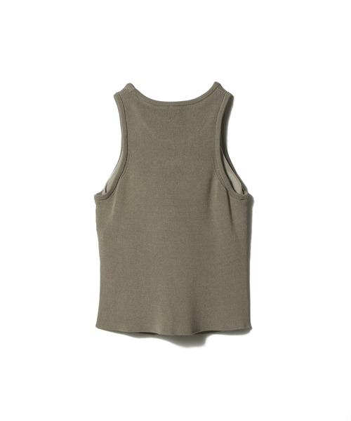 ESTNATION(エストネーション)の「NICENICE MOMENT / American Sleeve Shell《ESTNATION EXCLUSIVE》(Tシャツ/カットソー・レディース・オフホワイト/レッド/ネイビー/グレイッシュベージュ・FREE)」の8枚目の写真