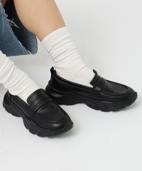 BAYFLOW(ベイフロー)の「スニーカーローファー(スニーカー・レディース・ブラウン/ブラック・LARGE/MEDIUM)」の21枚目の写真