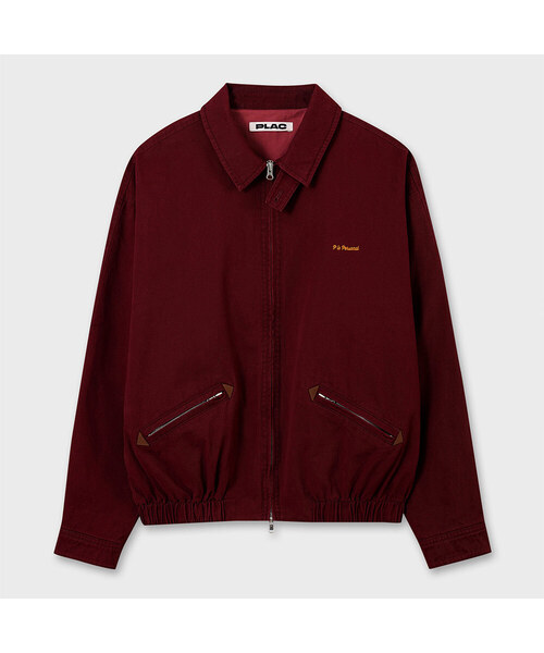 PLAC(プラック)の「ペッパーユ x フラックコットンブルゾン 2カラー(ブルゾン・メンズ・バーガンディー/ネイビー・X-LARGE/LARGE)」の1枚目の写真
