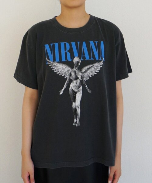 LOUNGEDRESS(ラウンジドレス)の「【GOOD ROCK SPEED】《バンドT》NIRVANA IN UTERO T(Tシャツ/カットソー・レディース・ブラック/ブラウン・FREE)」の12枚目の写真