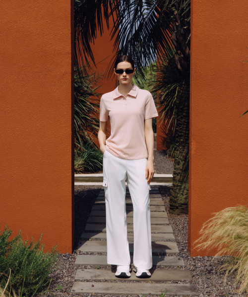 OBER GOLF(オーベルゴルフ)の「エッセンシャルカラーTシャツ(ピンク)(Tシャツ/カットソー・レディース・その他/ピンク・FREE)」の6枚目の写真