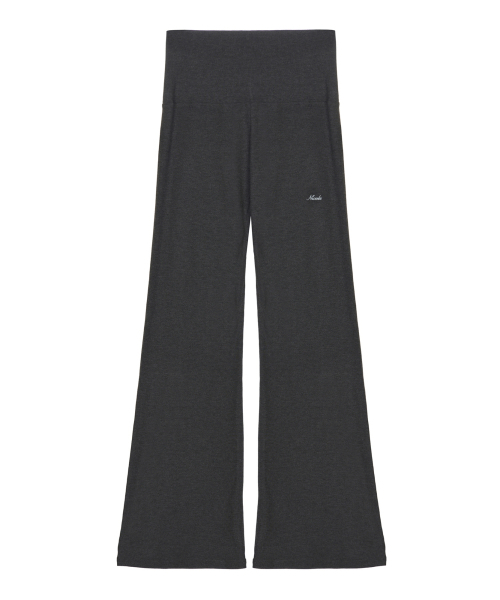 NICK&NICOLE(ニックアンドニコール)の「FOLDING BOOTS CUT PANTS_CHARCOAL(スウェットパンツ・レディース・その他・FREE)」の4枚目の写真