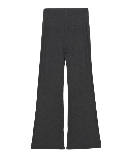 NICK&NICOLE(ニックアンドニコール)の「FOLDING BOOTS CUT PANTS_CHARCOAL(スウェットパンツ・レディース・その他・FREE)」の5枚目の写真