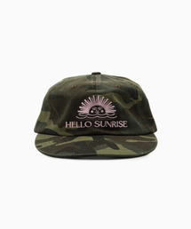 HELLO SUNRISE（ハローサンライズ）の「Washed OG Logo RX Fit 6P Cap_Camo（キャップ）」