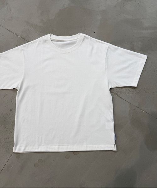 kutir（クティール）の「【接触冷感】COOL TOUCH BASIC TSHIRT／クールタッチベーシックTシャツ（Tシャツ/カットソー・メンズ・ブラック/グレー/オフホワイト/ボルドー・MEDIUM/LARGE）」の19枚目の写真