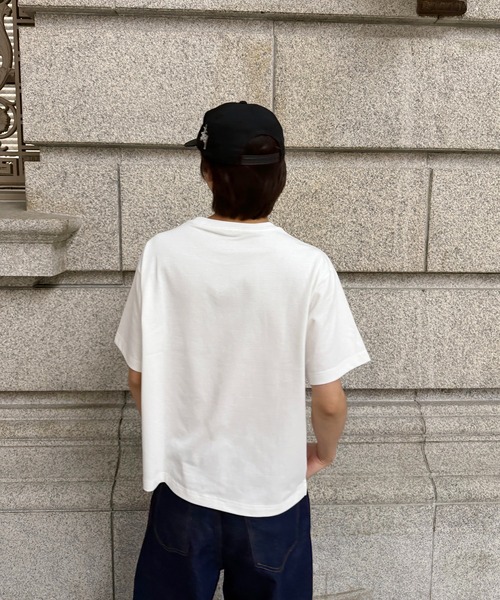 kutir（クティール）の「【接触冷感】COOL TOUCH BASIC TSHIRT／クールタッチベーシックTシャツ（Tシャツ/カットソー・メンズ・ブラック/グレー/オフホワイト/ボルドー・MEDIUM/LARGE）」の13枚目の写真