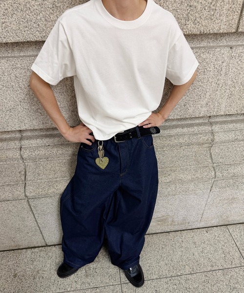 kutir（クティール）の「【接触冷感】COOL TOUCH BASIC TSHIRT／クールタッチベーシックTシャツ（Tシャツ/カットソー・メンズ・ブラック/グレー/オフホワイト/ボルドー・MEDIUM/LARGE）」の9枚目の写真