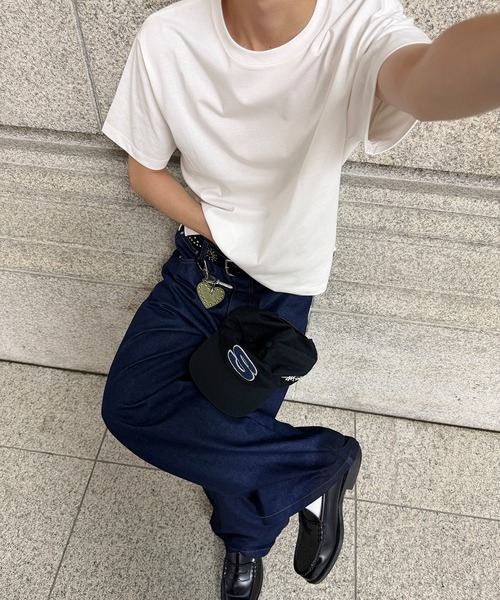 kutir（クティール）の「【接触冷感】COOL TOUCH BASIC TSHIRT／クールタッチベーシックTシャツ（Tシャツ/カットソー・メンズ・ブラック/グレー/オフホワイト/ボルドー・MEDIUM/LARGE）」の8枚目の写真