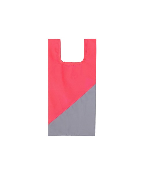 TIMELESS COMFORT（タイムレスコンフォート）の「REFLECT SHOPPING BAG Sサイズ（エコバッグ/サブバッグ・レディース・ピンク/オレンジ/イエロー・ONE SIZE）」の3枚目の写真