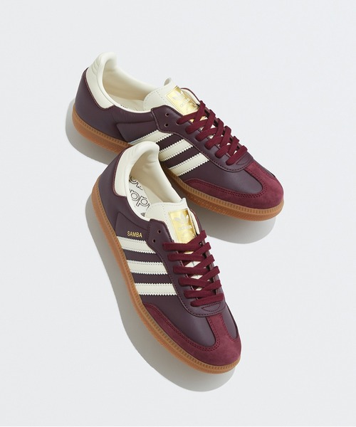 adidas(アディダス)の「サンバ OG / Samba OG / スニーカー アディダスオリジナルス adidas Originals(スニーカー・レディース・レッド・22.5cm/23.0cm/23.5cm/24.0cm/24.5cm/25.0cm/25.5cm/26.0cm/26.5cm/27.0cm/27.5cm/28.0cm/28.5cm/29.0cm)」の1枚目の写真