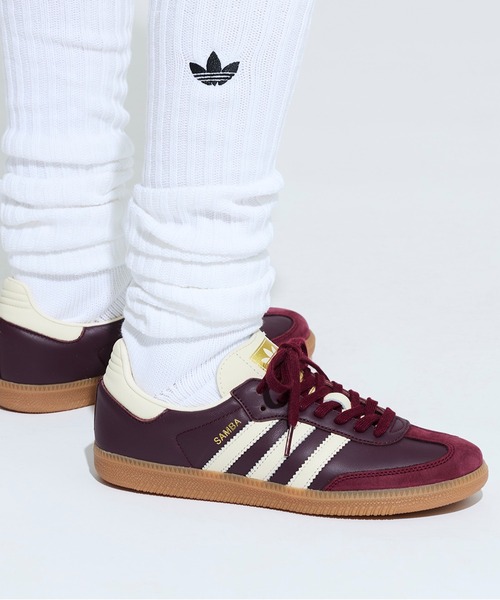 adidas(アディダス)の「サンバ OG / Samba OG / スニーカー アディダスオリジナルス adidas Originals(スニーカー・レディース・レッド・22.5cm/23.0cm/23.5cm/24.0cm/24.5cm/25.0cm/25.5cm/26.0cm/26.5cm/27.0cm/27.5cm/28.0cm/28.5cm/29.0cm)」の2枚目の写真