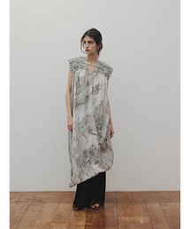 【Indian handiwork】marble dyeing onepiece