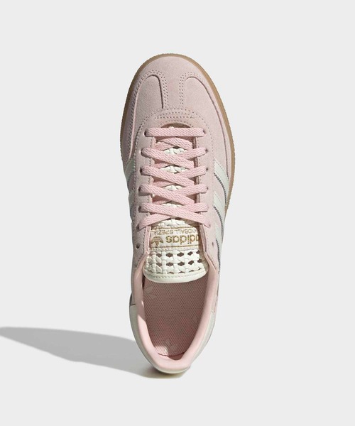 adidas(アディダス)の「ハンドボール スペツィアル / HANDBALL SPEZIAL / アディダスオリジナルス adidas Originals(スニーカー・レディース・ピンク・22.0cm/22.5cm/23.0cm/23.5cm/24.0cm/24.5cm/25.0cm/25.5cm/26.0cm/26.5cm/27.0cm/27.5cm/28.0cm/28.5cm)」の2枚目の写真