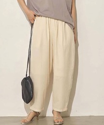 コクーンパンツ レディース ワイドパンツ ゆったり イージーパンツ バルーンパンツ コーデ レディースボトムス ウエストゴム 体型カバー 楽ちん パンツ ボトムス 大人 カジュアル 春 夏 初秋 ナチュラル ファッション