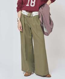 《追加/新色あり》JANE SMITH*DICKIES*L'ESSAGE 別注 2タックBIGパンツ