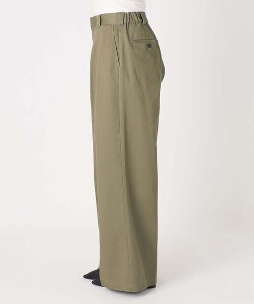 Dickies(ディッキーズ)の「《追加/新色あり》JANE SMITH*DICKIES*L'ESSAGE 別注 2タックBIGパンツ(その他パンツ・レディース・ブラック/ベージュ/カーキ・X-SMALL/SMALL/LARGE/MEDIUM)」の21枚目の写真