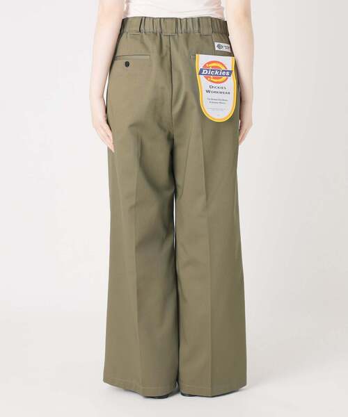 Dickies(ディッキーズ)の「《追加/新色あり》JANE SMITH*DICKIES*L'ESSAGE 別注 2タックBIGパンツ(その他パンツ・レディース・ブラック/ベージュ/カーキ・X-SMALL/SMALL/LARGE/MEDIUM)」の22枚目の写真
