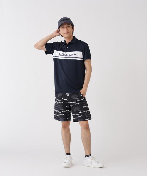 Jack Bunny!!(ジャックバニー)の「【Jack Bunny!!】PEメッシュパネルボーダー半袖ポロシャツ(ポロシャツ・メンズ・ネイビー/ホワイト/ホワイト系その他/ダークインディゴブルー・MEDIUM/LARGE/X-LARGE)」の22枚目の写真